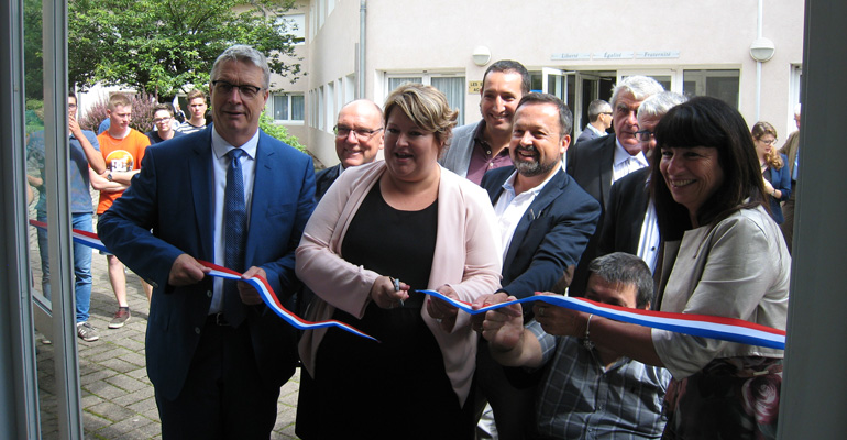Inauguration du bâtiment vie résidentielle