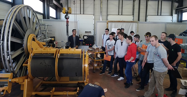 BTS TSMA : une visite au cœur de leur projet !
