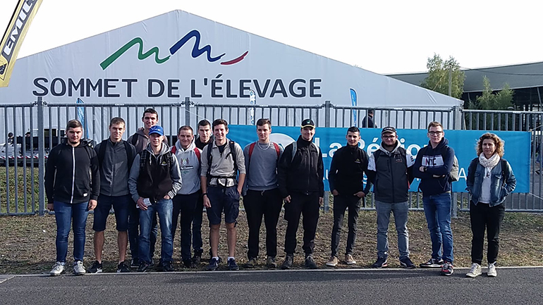 Les BTS TSMA1 en visite et stage au Sommet !