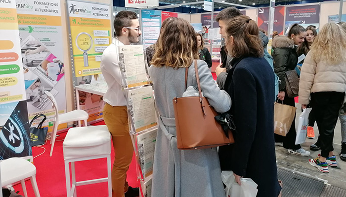 Nous étions présents sur le salon de l&rsquo;étudiant