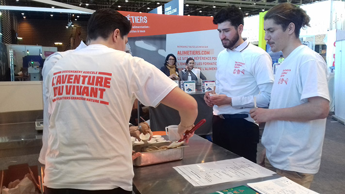 La MFR de Moirans était présente au MONDIAL DES METIERS
