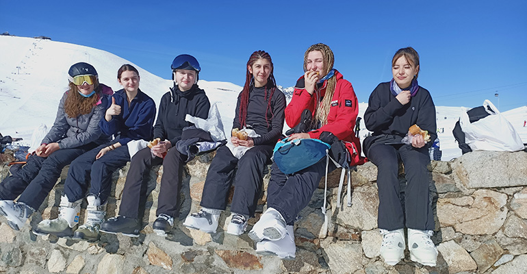 Sortie hiver pour les 2e année