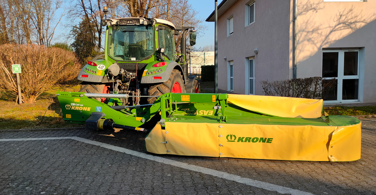 Partenariat MFR Moirans / KRONE : formation décentralisée à la MFR