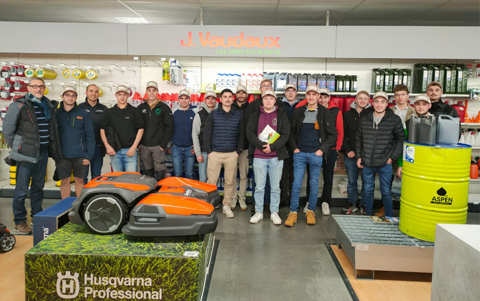Visite des BTS TSMA2 au site Vaudaux de Vétraz-Monthoux