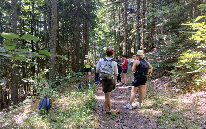 Une journée nature et cohésion pour les BTS 1re année à Autrans-Méaudre