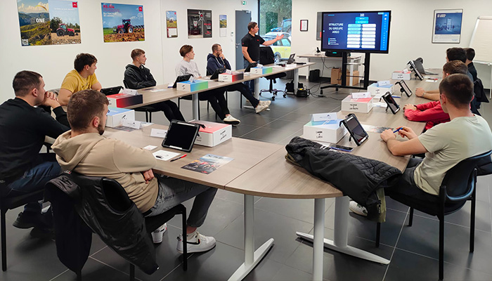 🚜✨ Une journée de formation technique chez ARGO FRANCE pour nos apprentis BTS TSMA