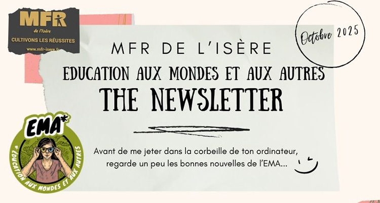 Nouvelle édition d’EMA – la Newsletter de l’Éducation aux Mondes et aux Autres
