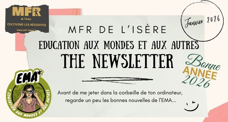 Nouvelle édition d’EMA – la Newsletter de l’Éducation aux Mondes et aux Autres